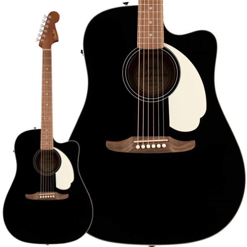 Fender Acoustics California Standard Redondo CE Spruce Top Ivory Pickguard Black フェンダー | Fender