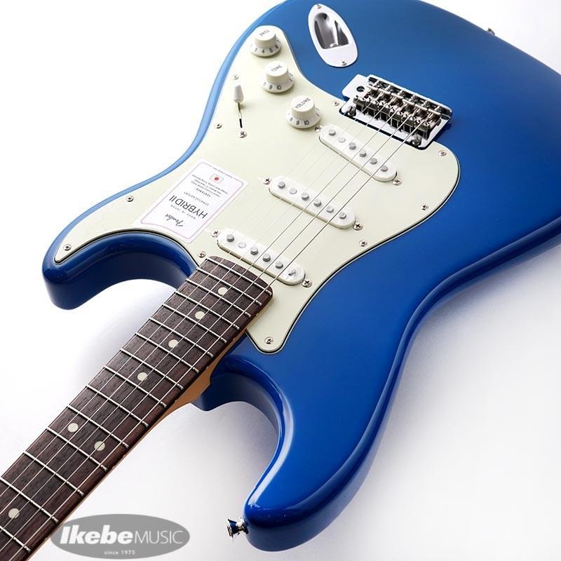Fender Made in Japan Hybrid II Stratocaster (Forest Blue/Rosewood) | Fender | 05
