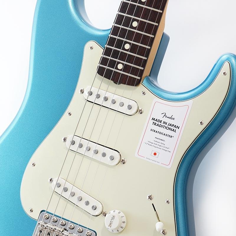 Fender Made in Japan Traditional 60s Stratocaster (Lake Placid Blue/Rosewood) | Fender | 03