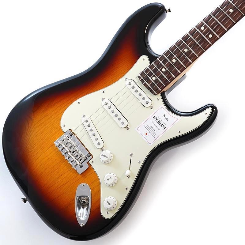 Fender Made in Japan Hybrid II Stratocaster (3-Color Sunburst/Rosewood) | Fender