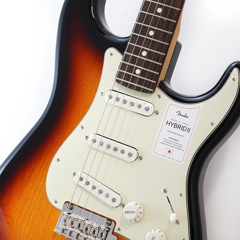 Fender Made in Japan Hybrid II Stratocaster (3-Color Sunburst/Rosewood) | Fender | 03