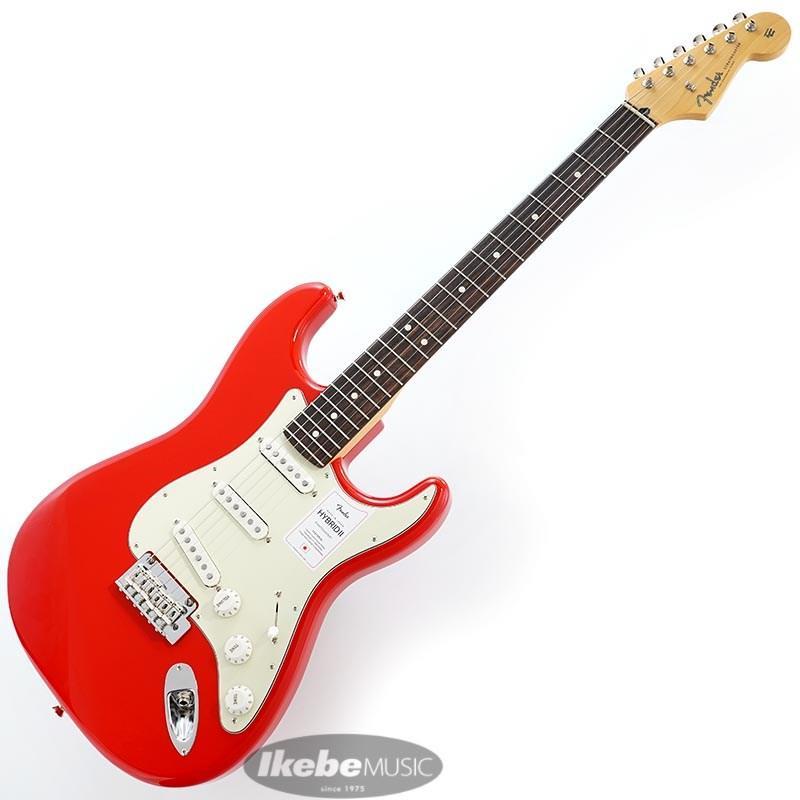 Fender Made in Japan Hybrid II Stratocaster (Modena Red/Rosewood) | Fender | 01