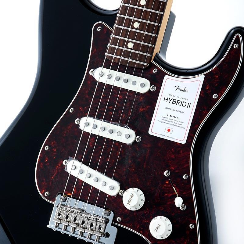 Fender Made in Japan Hybrid II Stratocaster (Black/Rosewood) | Fender | 03