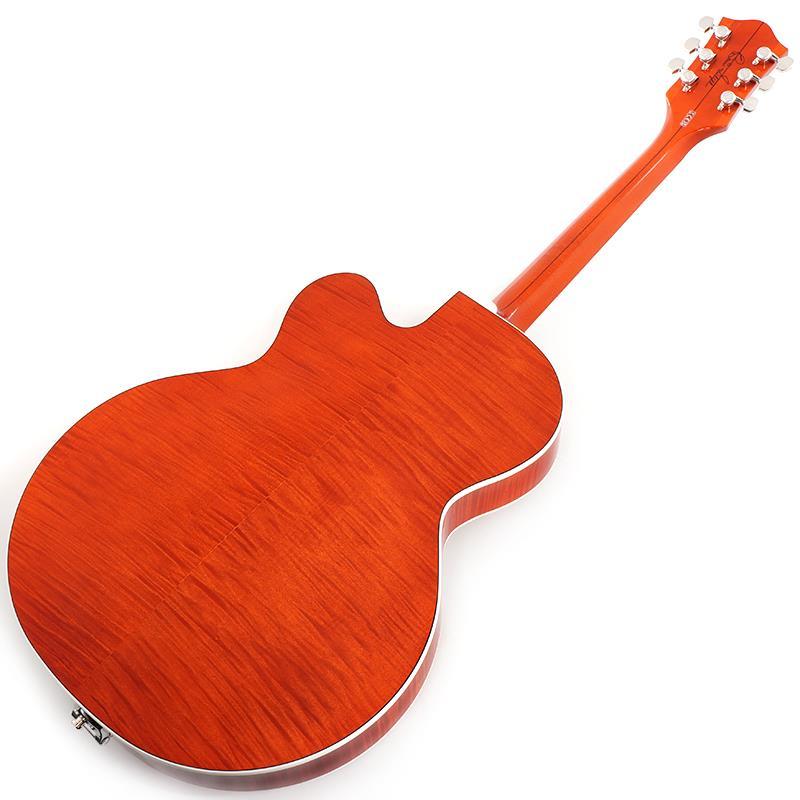 GRETSCH G6120TFM-BSNV Brian Setzer Signature Nashville Hollow Body with Bigsby and Flame Maple（Orange Stain/Ebony） | GRETSCH | 02