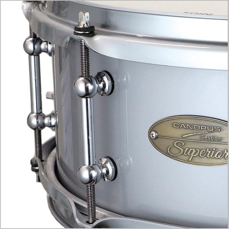 CANOPUS SS-1465 SP [Mangan Steel Snare Drum 14''×6.5'']_2