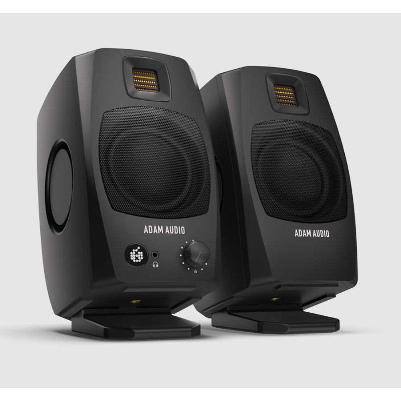 ADAM D3V Black + OYAIDE製高品質オーディオケーブルセット(TRS-TRS 2.0m)(ペア)(国内正規品)(アダム)(モニタースピーカー)(ブラック)(オヤイデ) |  | 01