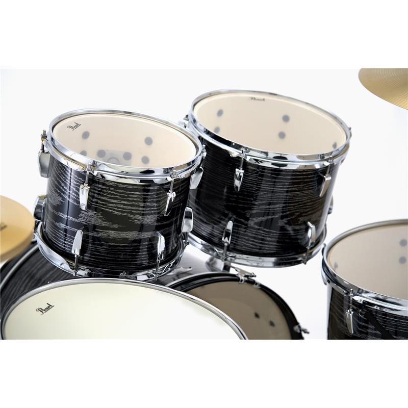 Pearl RS525SCWN/CN #801 [ROADSHOW シンバル付ドラムフルセット - Midnight Chrome Vortex]【限定品】_4