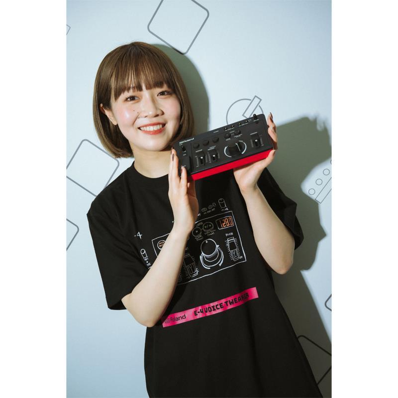 Roland (予約商品・3月7日発売)E-4 T-Shirts DesignB 2XL (RT/E-4B2XL) | ローランド | 03