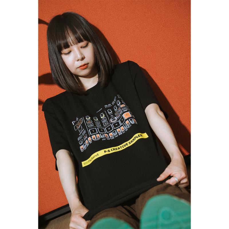 Roland (予約商品・3月7日発売)P-6 T-Shirts DesignB L (RT/P-6BL) | ローランド | 04
