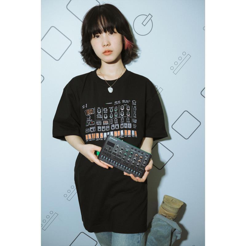 Roland (予約商品・3月7日発売)S-1 T-Shirts DesignB M (RT/S-1BM) | ローランド | 03
