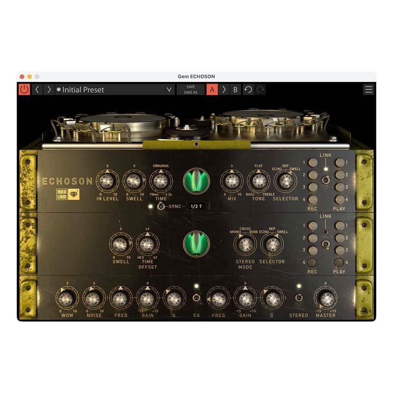 OVERLOUD GEM ECHOSON (オーバーラウド)(ドラムディレイ)(オンライン納品) | 