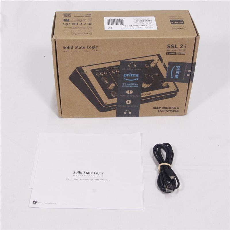 SSL(Solid State Logic) 【開封アウトレット特価】SSL2MKII (SSL2MK2)(2in/2out USB 2.0 Type C)(オーディオインターフェイス)(エスエスエル)... |  | 07