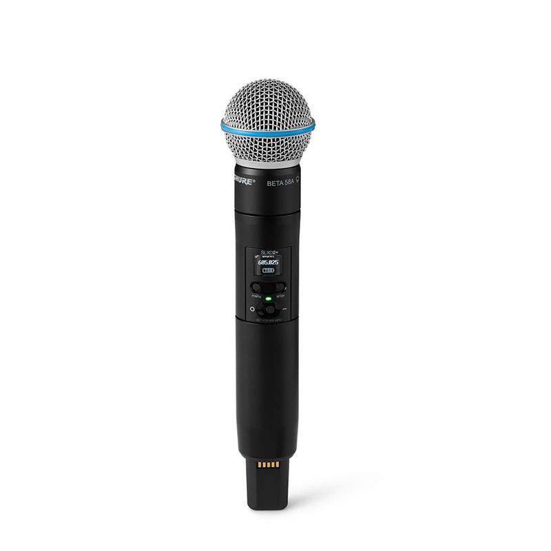 SHURE SLXD24D+J/B58 (シュアー)(ハンドヘルド送信機+受信機)(ワイヤレスシステム)(Beta 58A)(2ch)_4