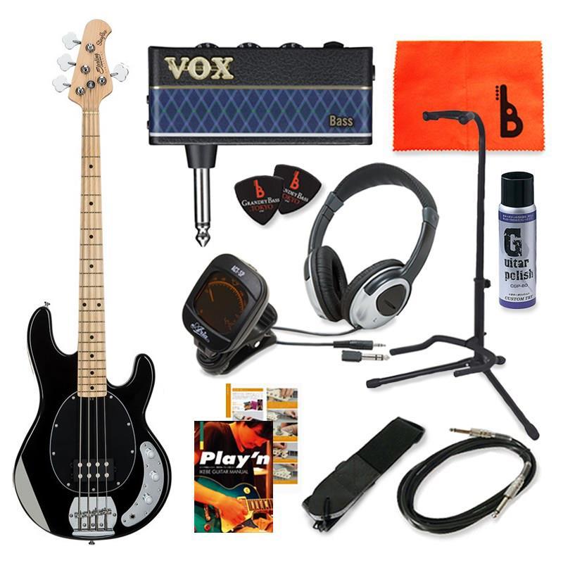 Music Man Sterling by MUSICMAN S.U.B. Series Ray4 (Black/Maple 