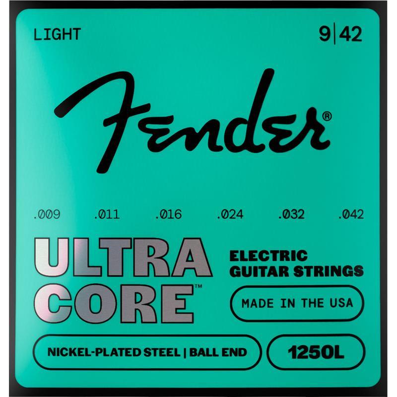 Fender USA 【大決算セール】 ULTRACORE ELECTRIC GUITAR STRINGS NICKEL PLATED STEEL BALL END (1250L/9-42) (#0730250503) | Fender