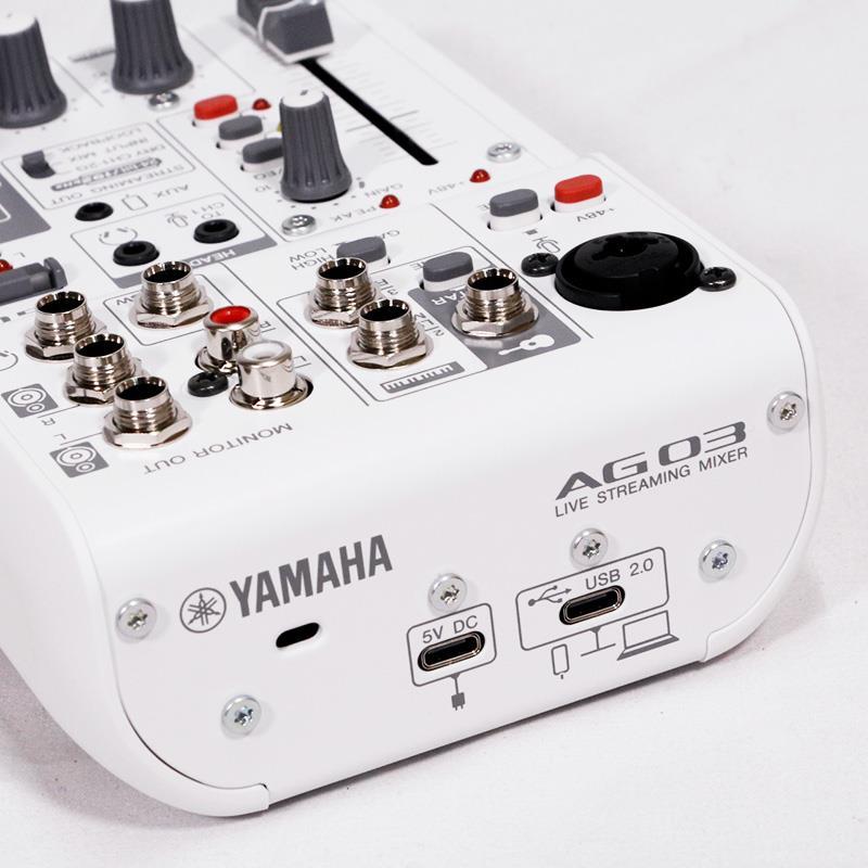 YAMAHA USED AG03MK2 W (ヤマハ)(USBミキサー)(配信用インターフェース) | YAMAHA | 03