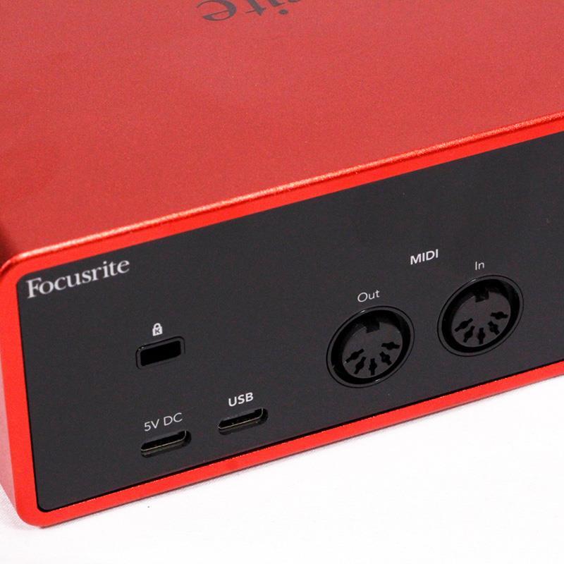 Focusrite USED 中古 Scarlett 4i4 Gen4 (4in4out・USB-C オーディオインターフェイス)(フォーカスライト)(スカーレット)(4th Gen) |  | 05