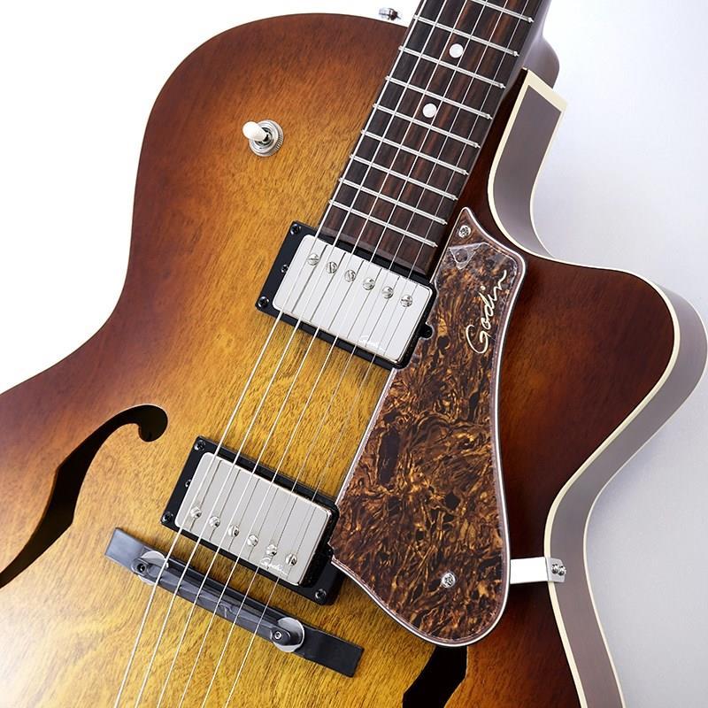 Godin 5th Avenue CW Kingpin II HB Cognac Burst 展示限定OUTLET！の画像
