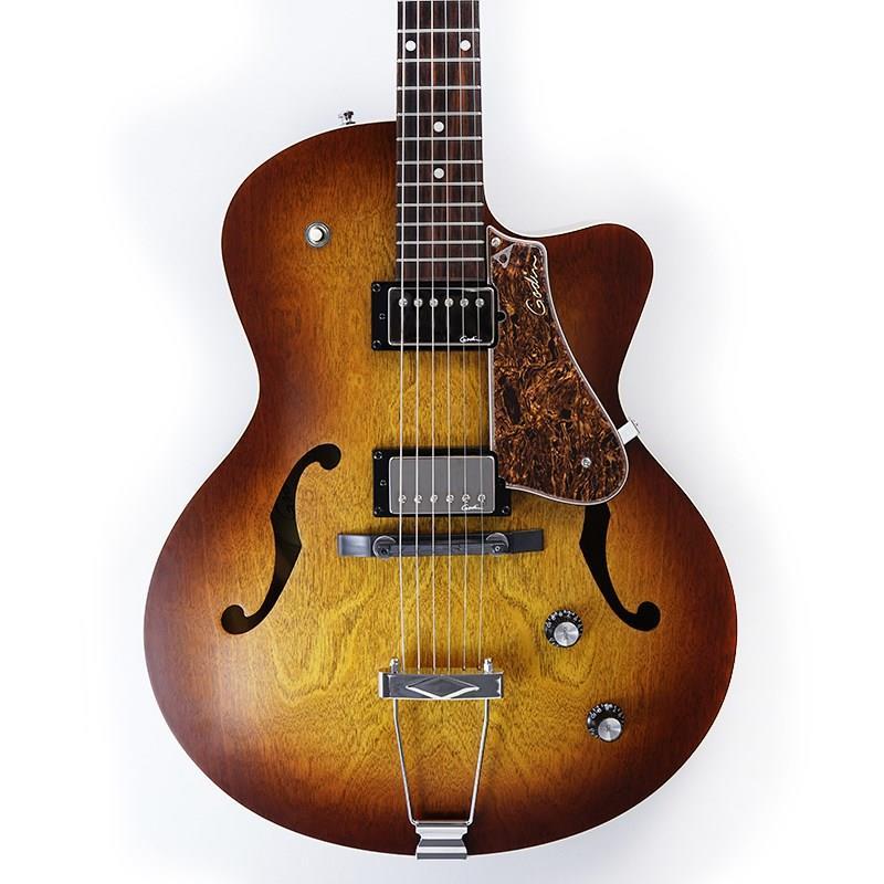 Godin 5th Avenue CW Kingpin II HB Cognac Burst 展示限定OUTLET！の画像
