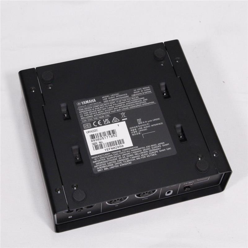 YAMAHA USED 中古 URX22C (ヤマハ)(USB・オーディオインターフェース)(USB Type-C)(USB3.0バスパワー・ループバック機能対応) | YAMAHA | 06