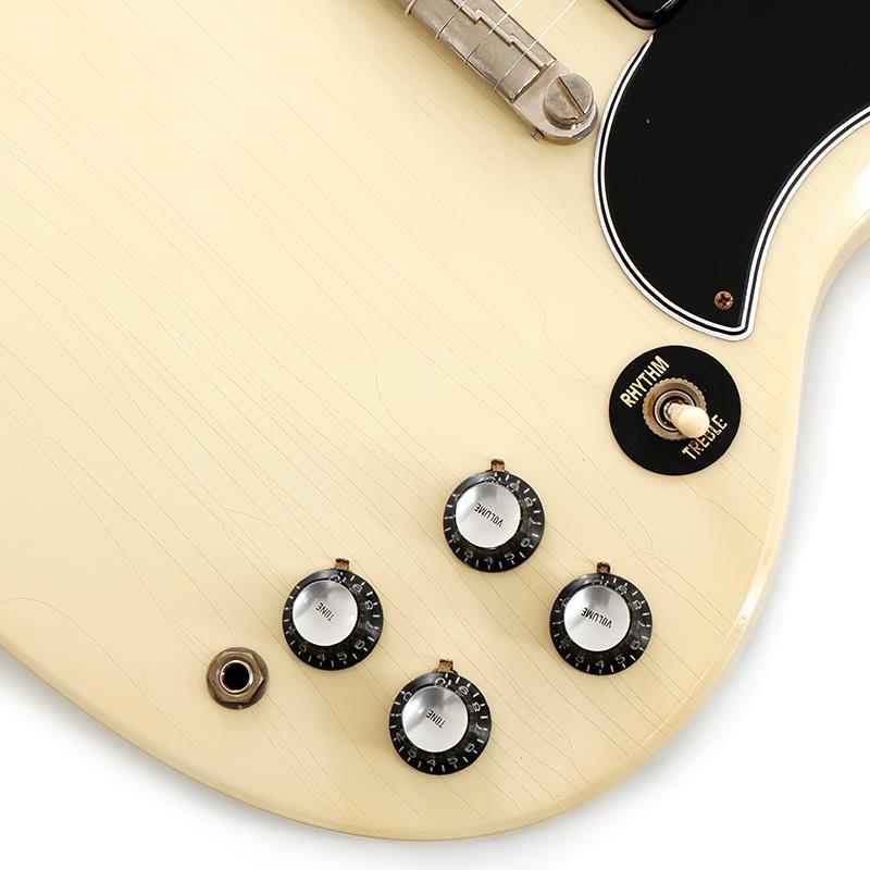 Gibson 1963 SG Special Reissue Lightning Bar Murphy Lab Ultra Light Aged (Polaris White) 【S/N 504903】_4