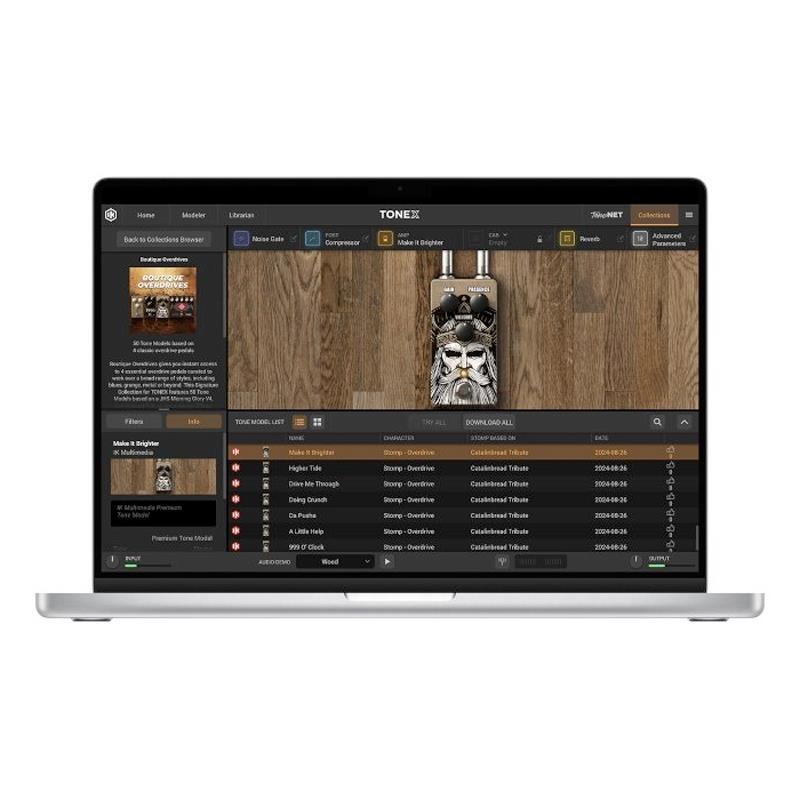 IK Multimedia TONEX Boutique Overdrives (トーンエックス)(オーバードライブ)(AmpliTube5)(ブティック系)(オンライン納品) |  | 01