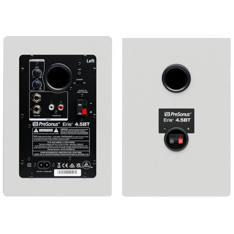 PreSonus Eris 4.5BT 2nd Gen White (Pair) (プレソナス)(モニタースピーカー)(Bluetooth対応) |  | 03