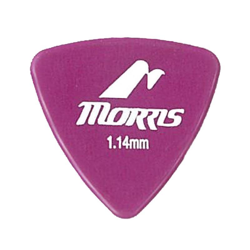 MORRIS デルリン トライアングル ピック 1.14mm (パープル) | Morris