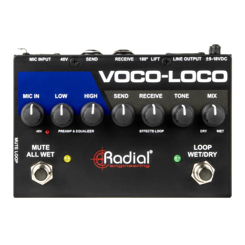 Radial Voco-Loco Mk2 (ラディアル)(ボコロコ)(マイクプリアンプ)(エフェクトループスイッチャー)(ボーカル) |  | 02