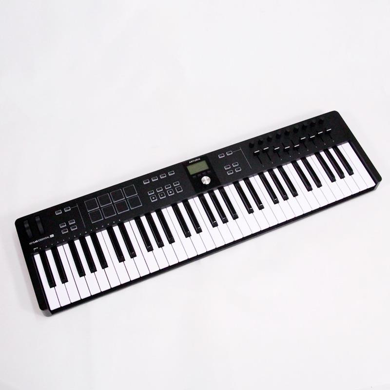 Arturia USED 中古 KeyLab Essential 61 mk3 BK (KEYLAB ESN 61 MK3 BK)(アートリア)(MIDIキーボード)(61鍵) | 