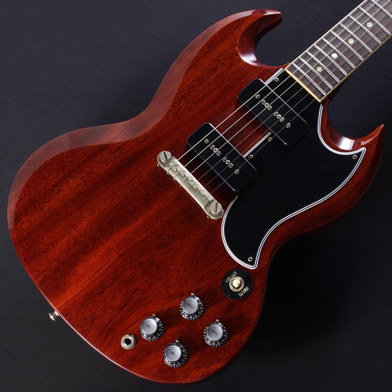 Gibson 【×AQUBEストラッププレゼント】Murphy Lab 1963 SG Special Reissue Lightning Bar Ultra Light Aged (Medium Cherry) #505693_2