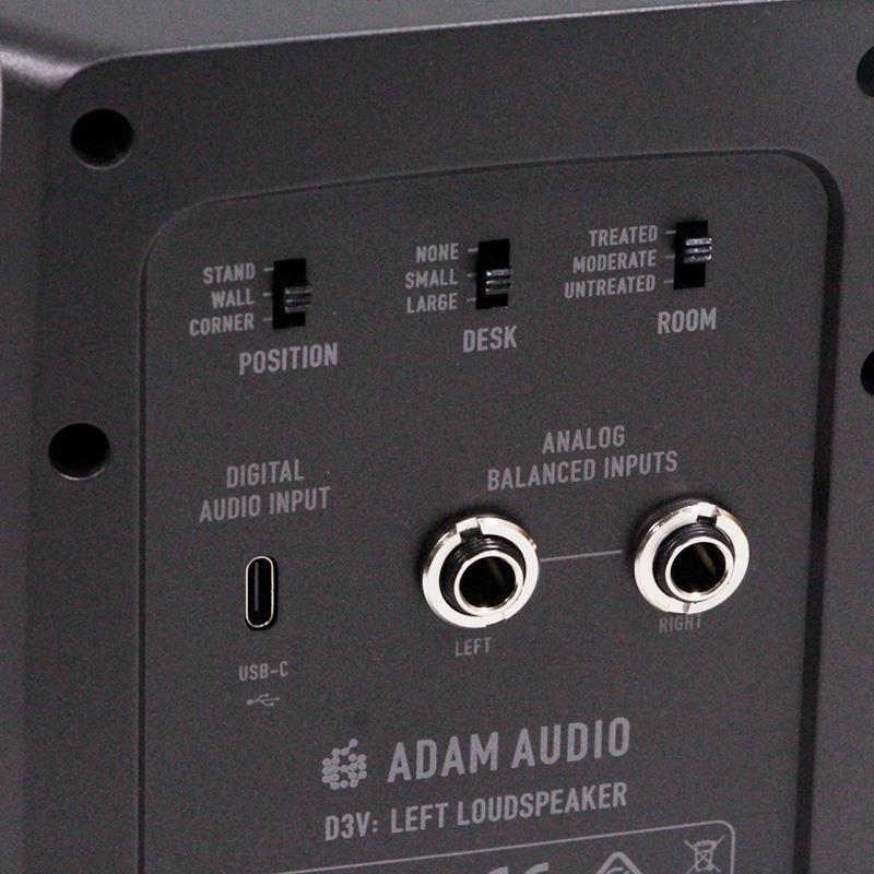 ADAM 【秋のSUPER SALE】【開封アウトレット品】D3V BLACK (ペア)(アダム)(モニタースピーカー)(レコーディング・DTM)(デスクトップ・モニタ... |  | 03