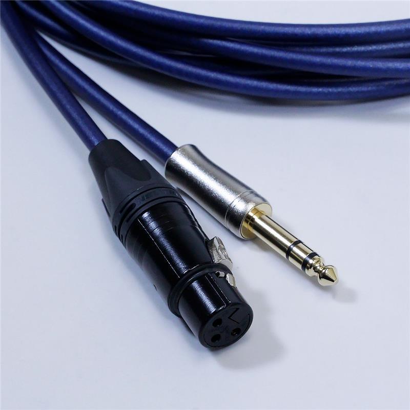 Noah’sark PASSGO BLUE XFT Cable (1.5m)(パスゴーブルー)(ラインケーブル)(XLRメス-TRS)(XLR(F)-6.3(3極))(日本製) |  | 01