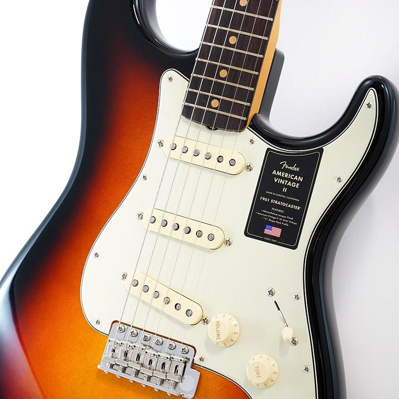 Fender USA American Vintage II 1961 Stratocaster (3-Color Sunburst/Rosewood) 【特価】 | Fender | 03