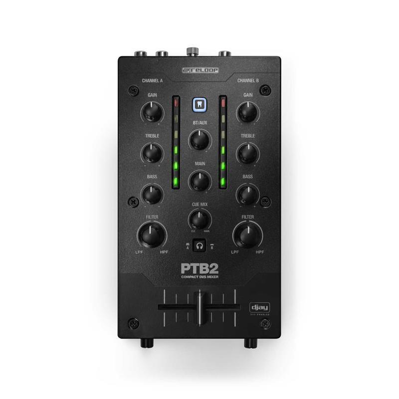reloop PTB-2 【djay対応 ポータブル2＋1チャンネルDJミキサー