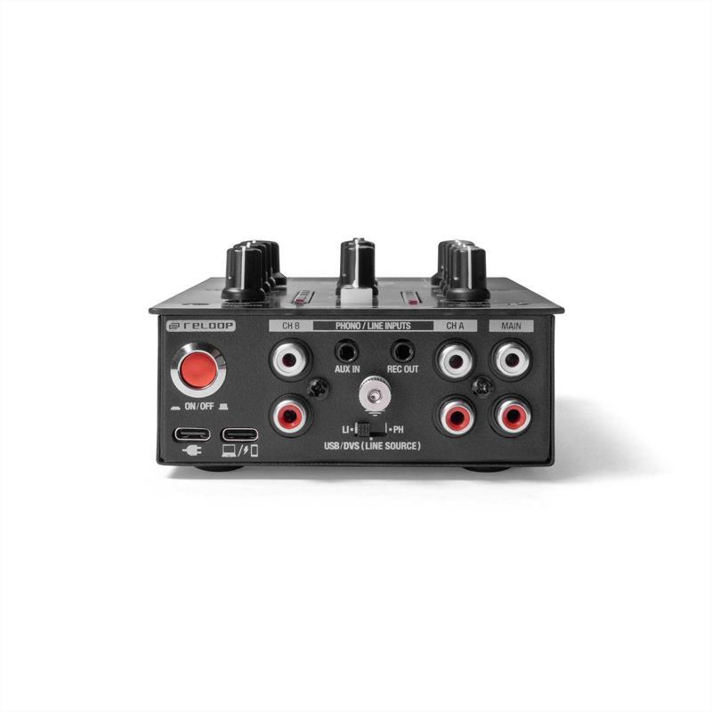 reloop PTB-2 【djay対応 ポータブル2＋1チャンネルDJミキサー