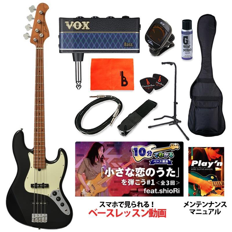 Bacchus（バッカス） Bacchus BJB-1-RSM/M (BLK) 【ベース初心者入門