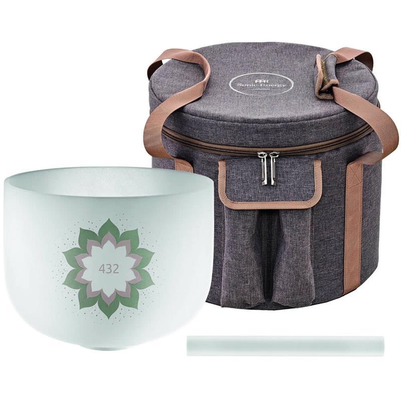 MEINL - CSB432LF [Lotus Flower Crystal Singing Bowl 9'']