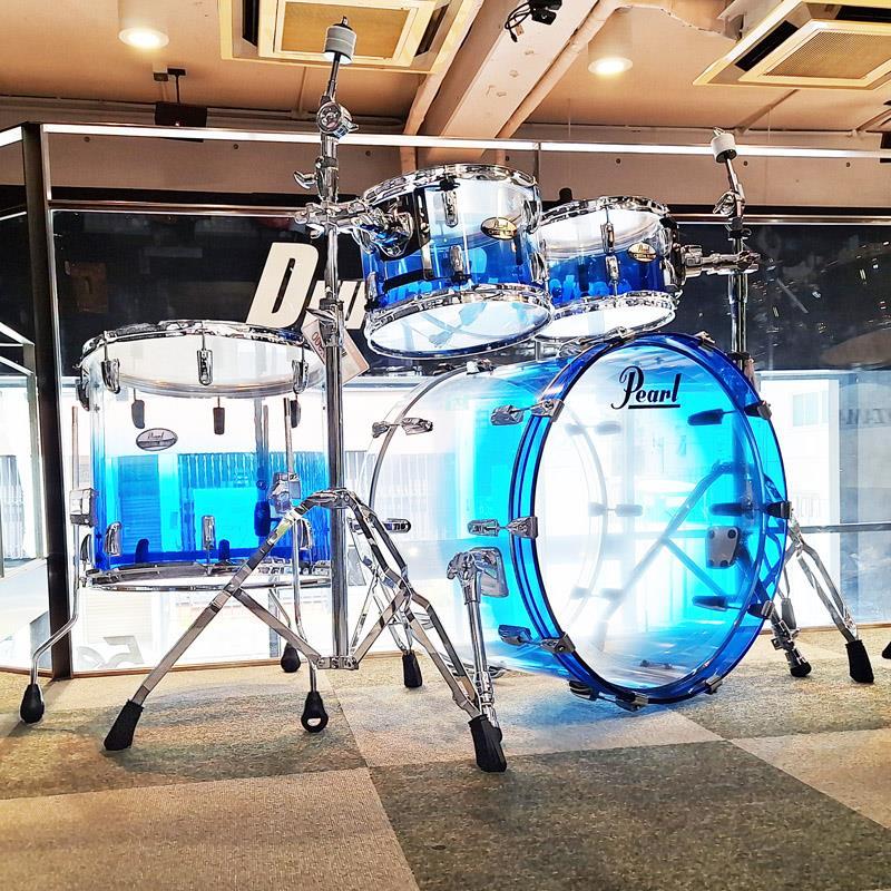 Pearl CRB524P/C #780 [CRYSTAL BEAT 4pc Drum Shell Pack / Glacier Fade] 【80周年/2026年限定カラー】 | Pearl | 01