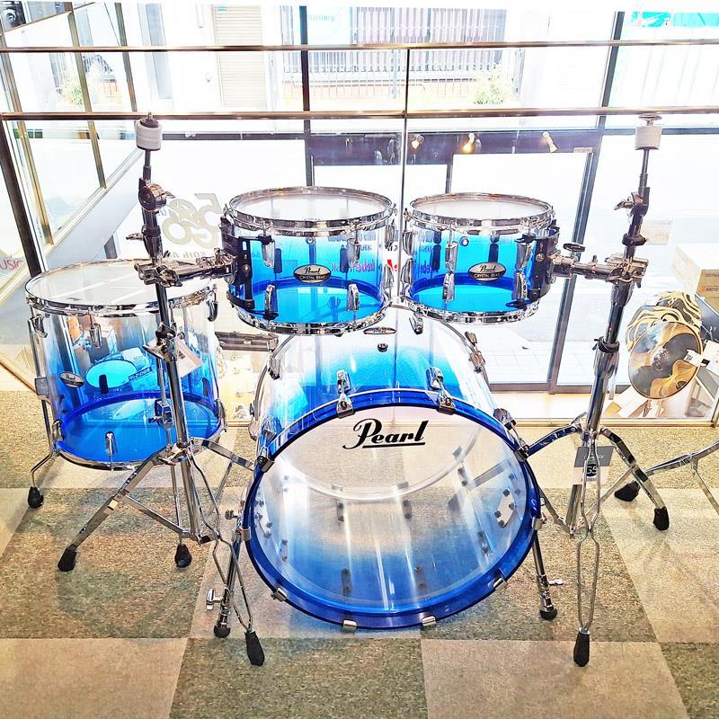Pearl CRB524P/C #780 [CRYSTAL BEAT 4pc Drum Shell Pack / Glacier Fade] 【80周年/2026年限定カラー】 | Pearl | 02