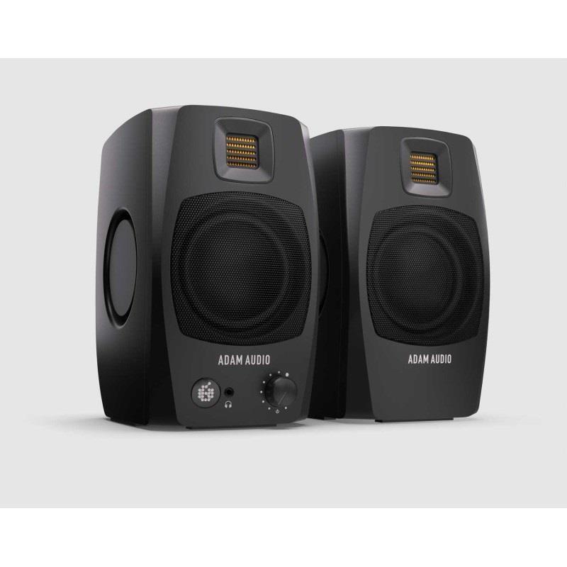 ADAM D3V Black (ペア) 【PASSGO BLUEスピーカーケーブルセット(TRS