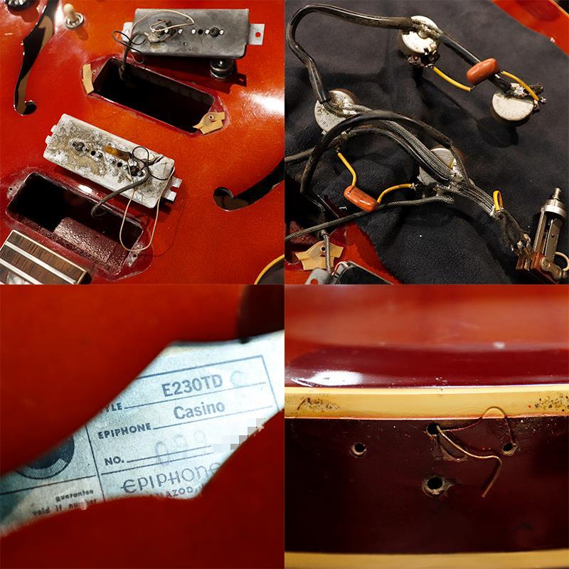 Epiphone VINTAGE E-230TD Casino '67 Sparkle Burgundy | Epiphone | 06