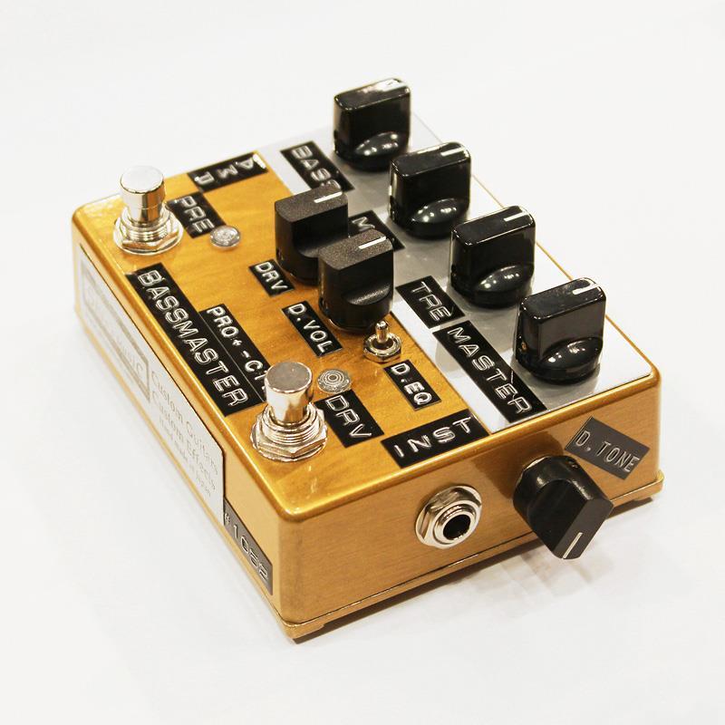 shin's music Bass Master PRO+ CTM w/Drive EQ Select Switch [Gold