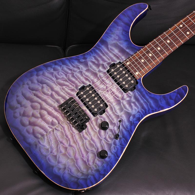 Tom Anderson Angel Quilt Maple Top Abalone to Deep Ocean Blue