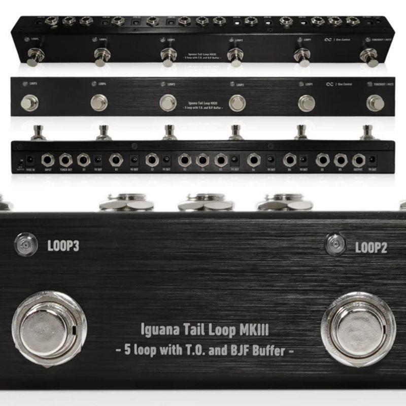 One Control Iguana Tail Loop MKIII - 5 loop with T.O. and BJF Buffer - ループスイッチャー | 