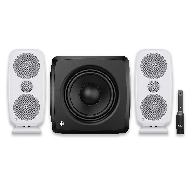 IK Multimedia iLoud MTM MKII + iLoud Sub 2.1 Bundle (White)(iLoud 2.1 Bundles)(2.1ch制作環境向け)(アイケーマルチメディア)(モニタース... | IK Multimedia