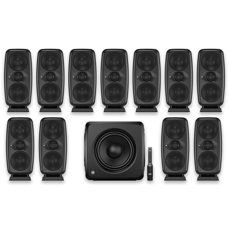 IK Multimedia iLoud MTM MKII + iLoud Sub 7.1.4 Bundle (Black)(iLoud 7.1.4 Immersive Bundles)(イマーシブ制作向け)(アイケーマルチメデ... | IK Multimedia