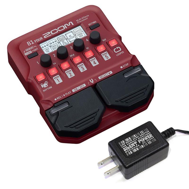 ZOOM B1 FOUR 【9Vアダプターセット】 | ズーム(楽器)