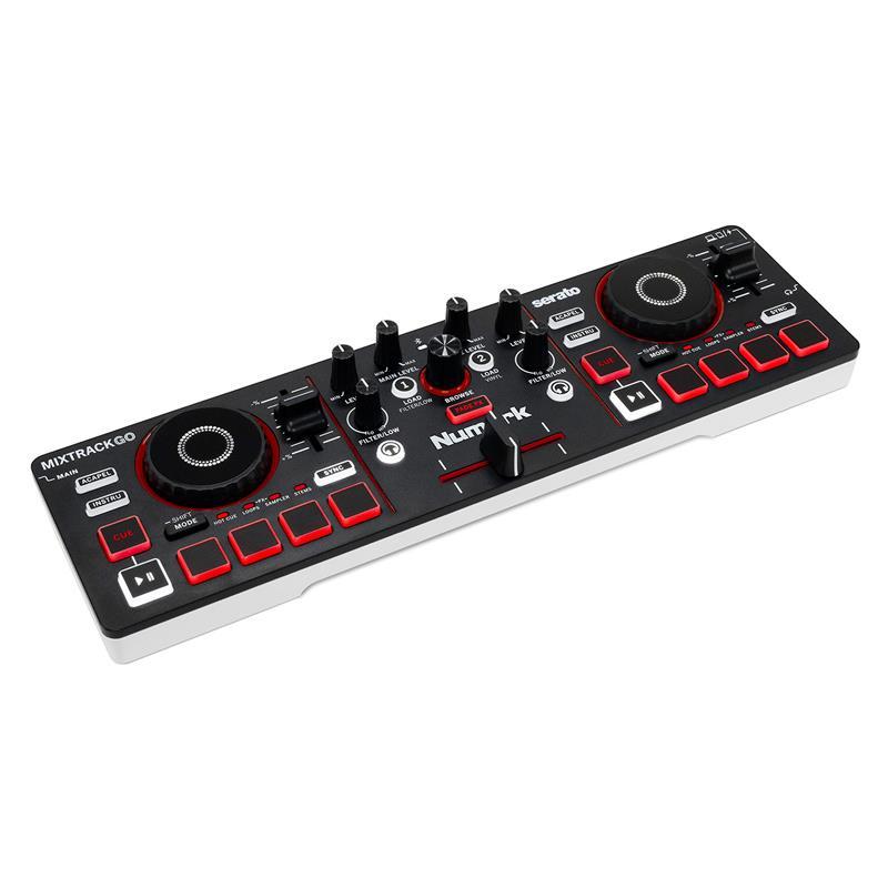 【美品】Numark Party Mix DJコントローラー ヌマーク Numark Numark MixTrack Go 【ポータブル2デッキDJコントローラー