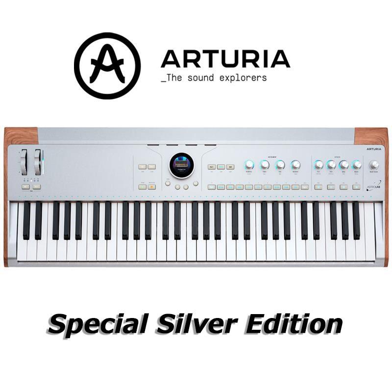 Arturia AstroLab 61 Silver (Avant-garde Stage Keyboard) ASTROLAB 61 SL アートリア アストロラボ シルバー | 